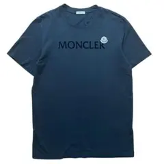 MONCLER】ビッグロゴ 半袖Tシャツ ロゴワッペン ワンポイント (M 