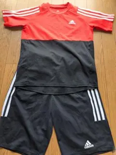 adidas CLIMALITE Tシャツ&パンツ セットアップ 150cm
