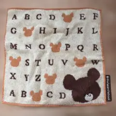 the ベアーズスクールアルファベットタオル