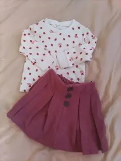 90サイズ 女の子 長袖