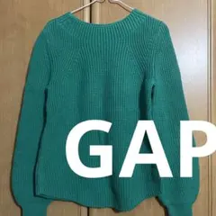 【美品】GAP　ギャップ　ニット　グリーン