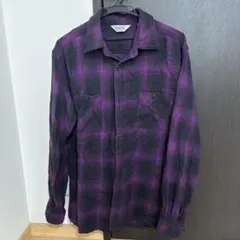 ファイブブラザー｜オンブレっチェック オープンカラーシャツ ユニオンメイド ファイブブラザー｜オンブレっチェック オープンカラーシャツ ユニオン