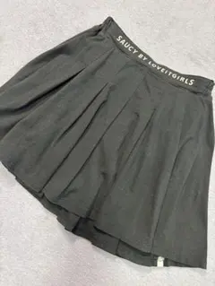 ByLoveit バイラビ♡ブラック プリーツスカート　140