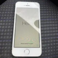 Apple iPhone 5s シルバー ジャンク品