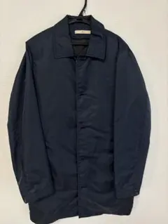 GLOBAL WORK ステンカラーコート M ネイビー