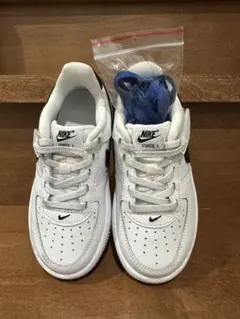 Nike Force 1 キッズスニーカー ホワイト/ブラック