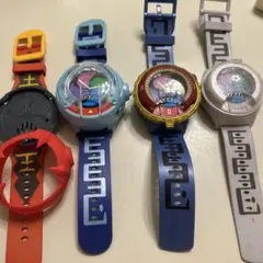 DX妖怪ウォッチ 初代〜3までセット 3の交換パーツ付き
