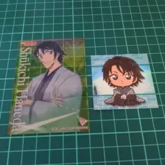 名探偵コナン 羽田秀吉 カード、シール2枚