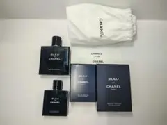 シャネル空瓶 BLEU DE CHANEL 100ml & 50ml ポーチ