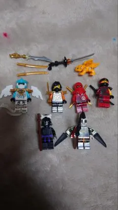LEGO71854ニンジャゴーミニフィグ ゼン コール 他まとめ売り