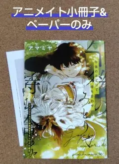 午後のみどりで待ち合わせ　アニメイト小冊子&ペーパーのみ