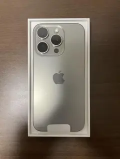 【9/13まで】iPhone 15 Pro 256GB ナチュラルチタニウム