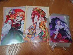 マクロス万博博覧会 レコードガラポン ポストカード クリアカード セット