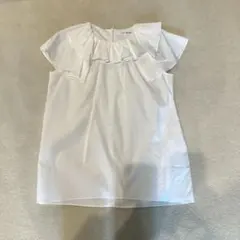 ☆アベニエール　エムプルミエ　ブラウス　34 白　新品未使用☆