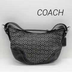 COACH ソーホー ミニシグネチャー アクセサリーポーチ ワンショルダー