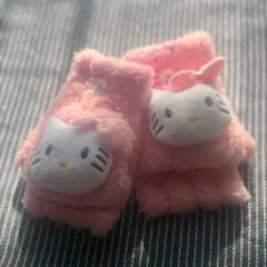 キャラクター手袋 ピンク