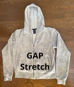 GAP フルジップ パーカー XS グレー