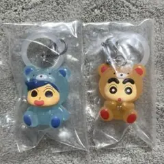クレヨンしんちゃん　めじるしアクセサリー　しんちゃん　かざまくん　ガチャ