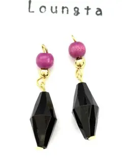 ハンドメイドピアス 樹脂ピアス 大ぶりピアス 小ぶりピアス