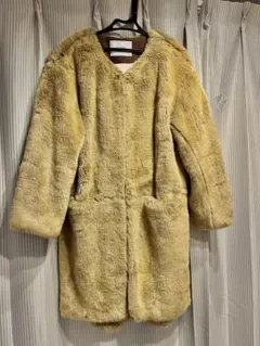 SLOBE IENA フェイクファーコート