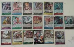 ワンピースカード OP16決戦の刻 SR汎用Rリーダーカードなどまとめ売り