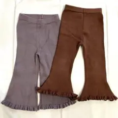 キッズ ニットパンツ 2点セット 100cm