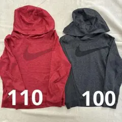 NIKE DRI-FIT フード付きパーカー 2色セット