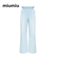 25ss miumiu ワイドデニムパンツ 25のサムネイル