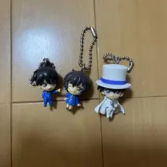 名探偵コナン ミニフィギュア キーホルダー 3種セット