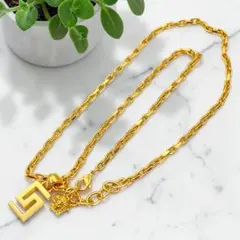 Versace・ヴェルサーチェ・ネックレス・グレカ・ゴールドのサムネイル
