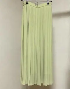 ユニクロ　シフォンスカート　プリーツスカート　S
