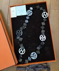 HERMESエルメス　バッファローホーン　美品　ネックレスのサムネイル