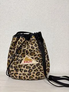 KELTY レオパード柄　ショルダーバッグ