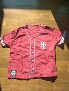 ヒップホップ　ダンス衣装　赤 上下セット　160