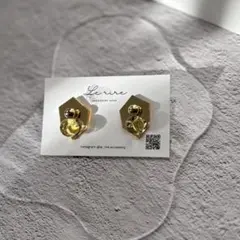 【新品】ゴールド　クリア　パール　ピアス　イヤリング　冬　アクセサリーまとめ買い