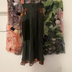 AMERI DRAWSTRING ZIP SKIRT