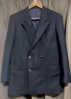 LANVIN Paris ダークネイビーピュアカシミア100%のジャケット LANVIN Paris ダークネイビーピュアカシミア100%のジャケット - メルカリ