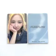 PUREFLOW ユンジンPOPUP購入特典トレカ - メルカリ
