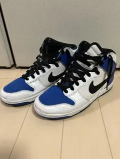 Nike Dunk High ホワイト/ブルー/ブラック26.5㎝