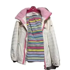 ホワイト スノーボードウェア 女性用