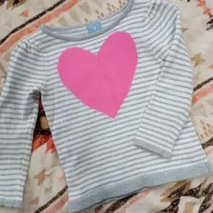 babyGap セーター US 4 グレーとピンク
