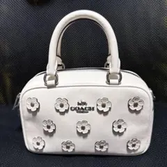 COACH サッチェル　クロスボディ フローラル アップリケ　ショルダー