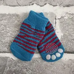 新品未使用【M】犬用 靴下 肉球保護 滑り止め やけど対策 18