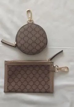 円形・長方形コインケース 2つ