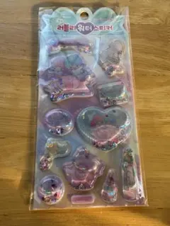 韓国限定】サンリオ キキララ ウォーターシール ステッカー リトルツインスターズ