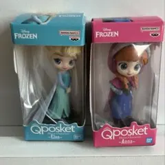 キューポスケット アナ エルサ フィギュアセット