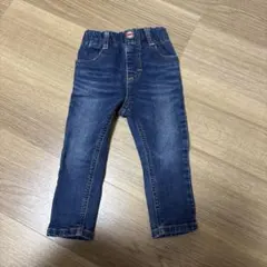 【美品】EDWIN キッズ　デニム　ジーパン　90cm