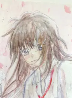 手描きイラスト オリジナル 水彩