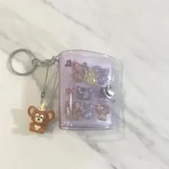 ⭐︎トムとジェリー⭐︎ミニシール帳キーホルダー　おまとめ2点目より100円引き♡