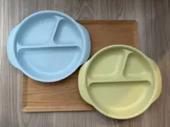 iiwan プレート ブルーとグリーンまとめて